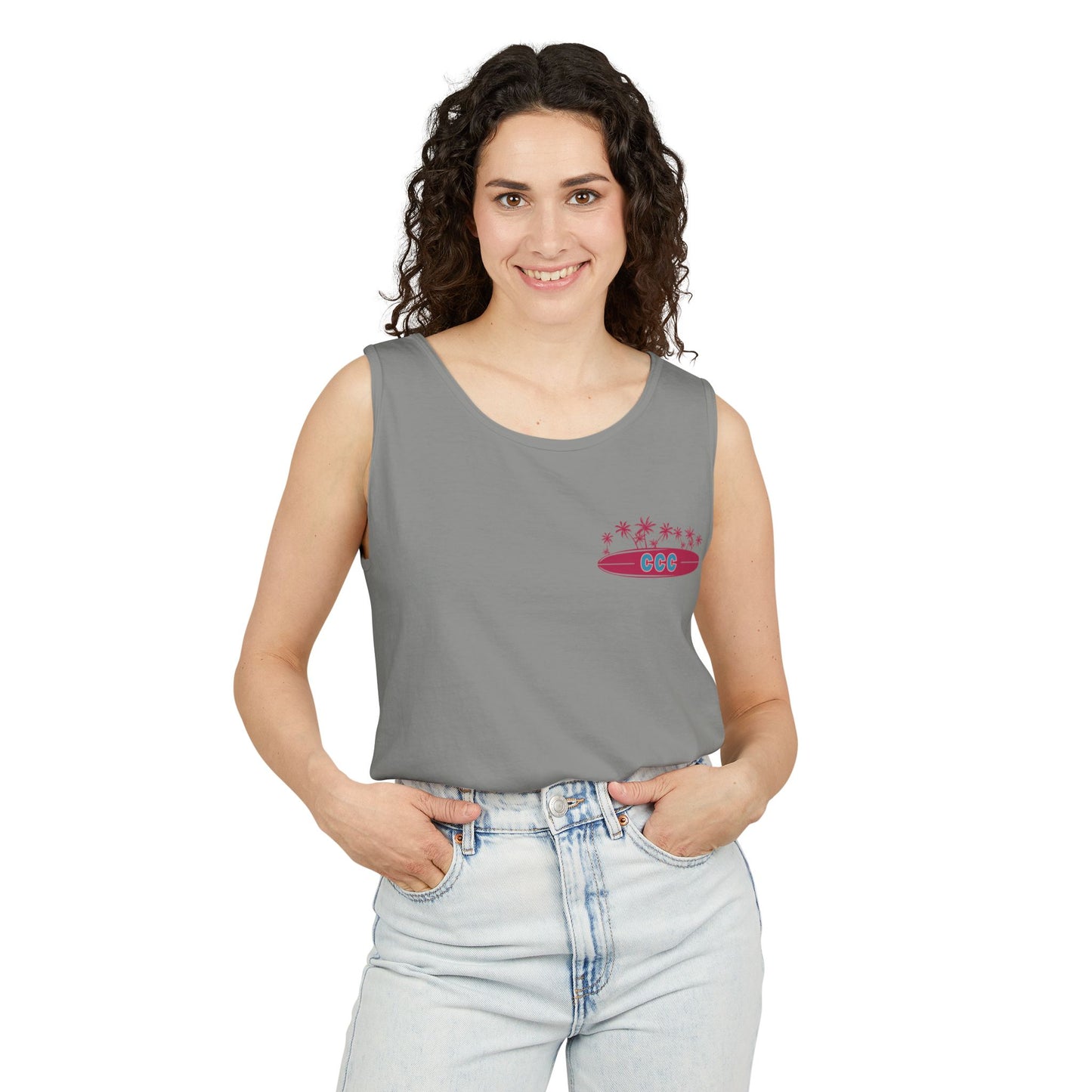 OG Pink Logo Tank Top